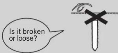 Is it broken or loose?