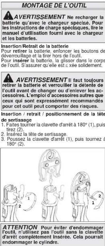 MILWAUKEE M12 Force Logic 247320 - RÈGLES DE SÉCURITÉ SPECIFIQUES - 2