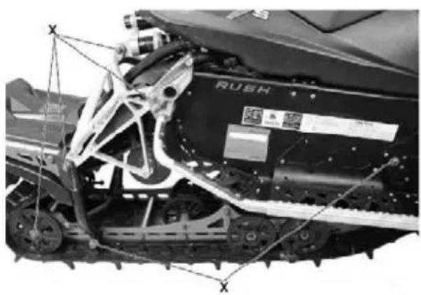 POLARIS 850 Rush XCR (2019) - AVERTISSEMENT - 1