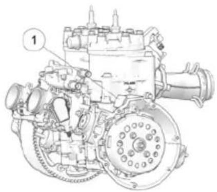 POLARIS 850 Rush XCR (2019) - NUMÉRO DE SÉRIE DU MOTEUR - 1