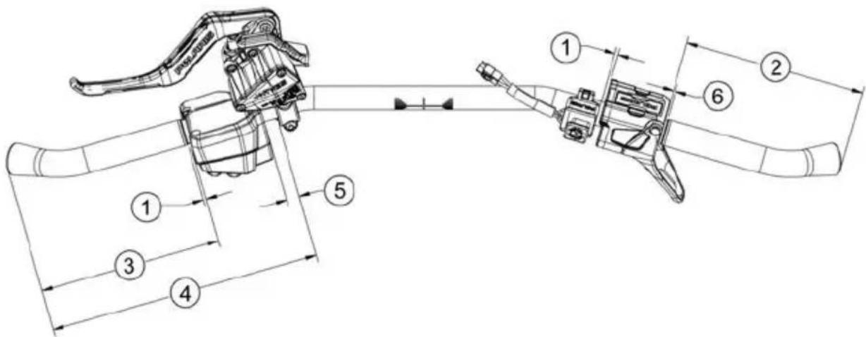 POLARIS 850 Rush XCR (2019) - COMPOSANTS DU GUIDON - 1