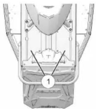 POLARIS 550 Voyageur 155 (2017) - AVERTISSEMENT CONCERNANT LA CHENILLE AVERTISSEMENT - 1