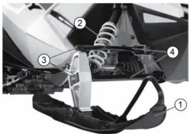 POLARIS 550 Voyageur 155 (2017) - COMPOSANTSIFS - 1