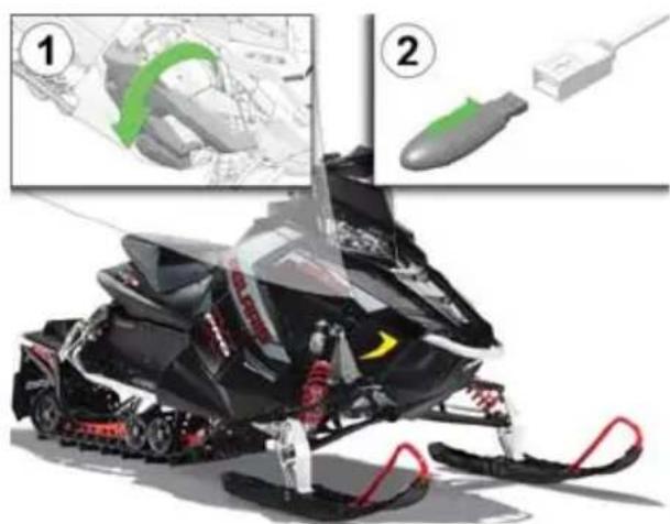 POLARIS 550 Voyageur 155 (2016) - MODELES DE MOTONEIGE - 1