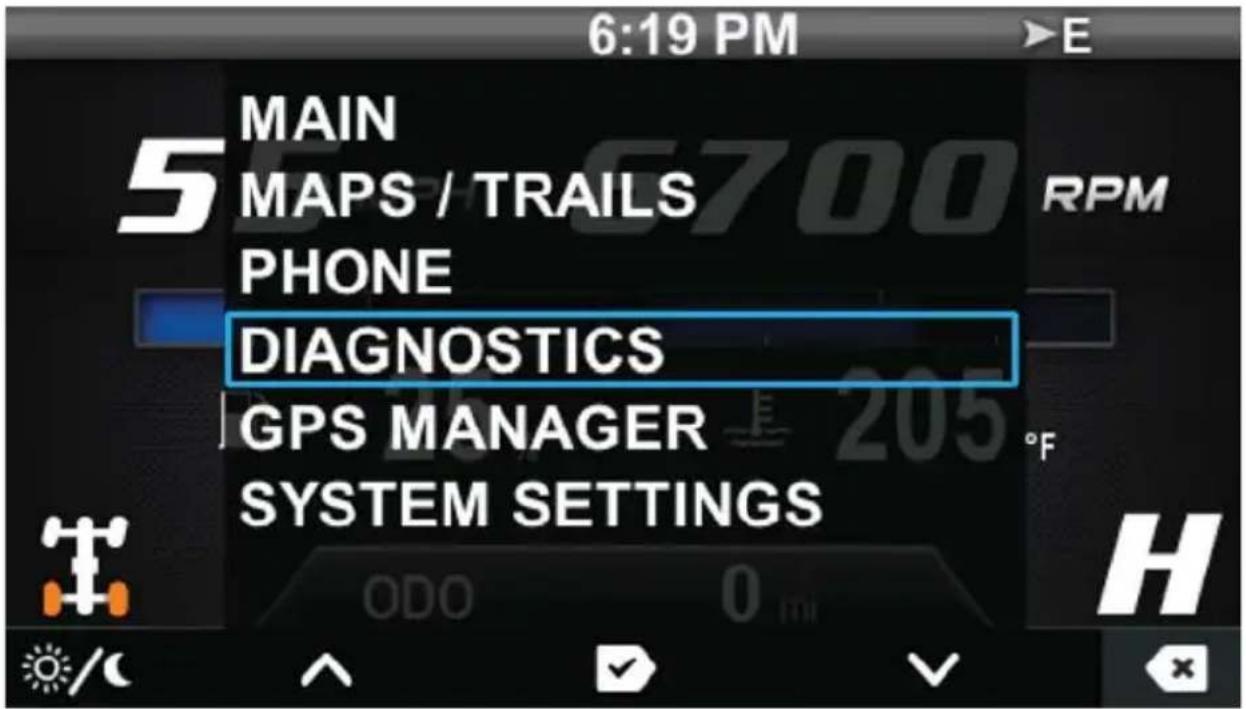 POLARIS 550 Voyageur 155 (2016) - DIAGNOSTICS - 1