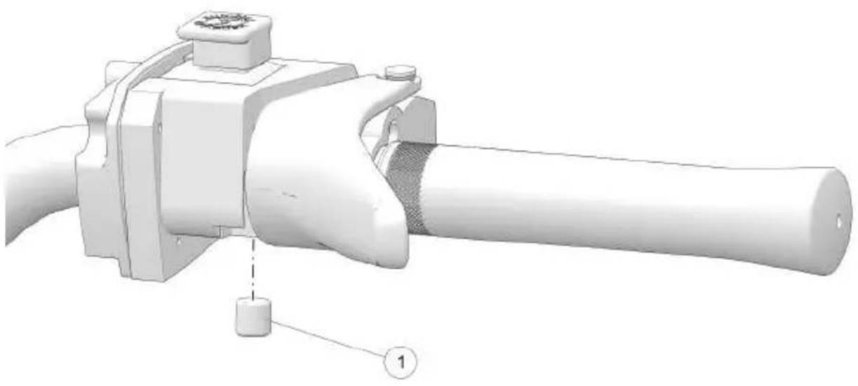 POLARIS 550 Indy Adventure 155 (2023) - ALIGNEMENT DU BLOC DE COMMANDE D'ACCÉLÉRATEUR - 1
