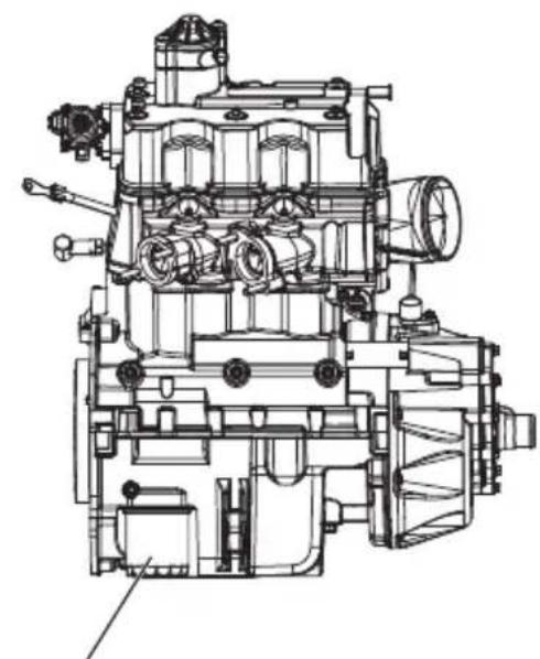 POLARIS Sportsman 1000 XP MD (2017) - Huile moteur Vidange d'huile et remplacement du filtré - 1