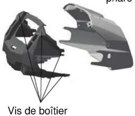 POLARIS Sportsman 1000 XP MD (2017) - Remplacement du boîtier de phare - 1