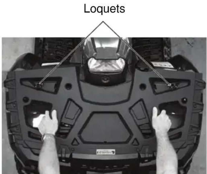 POLARIS Sportsman 1000 XP MD (2017) - Porte-bagages avant - 1