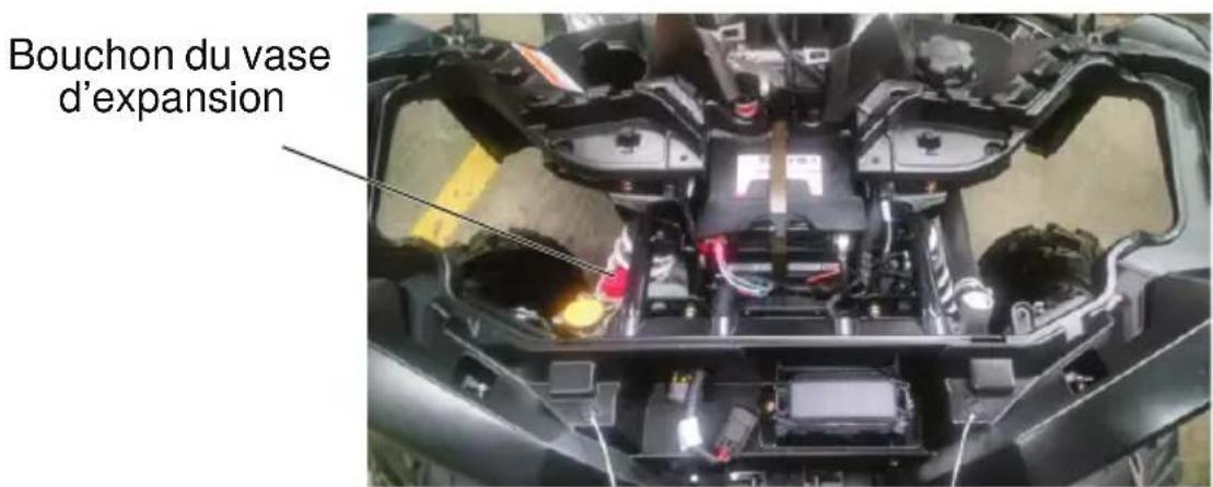 POLARIS Sportsman 1000 XP MD (2017) - Système de refroidissement Liquide de refroidissement dans le vase d'expansion - 2