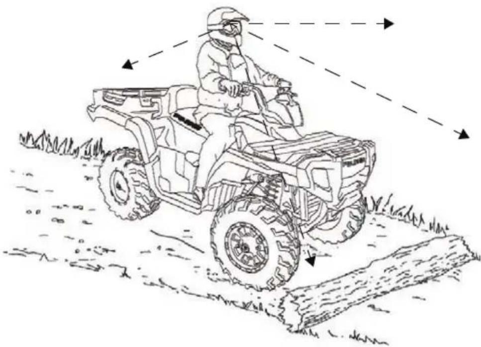 POLARIS Sportsman 1000 XP MD (2017) - Conduite sur des obstacles - 1