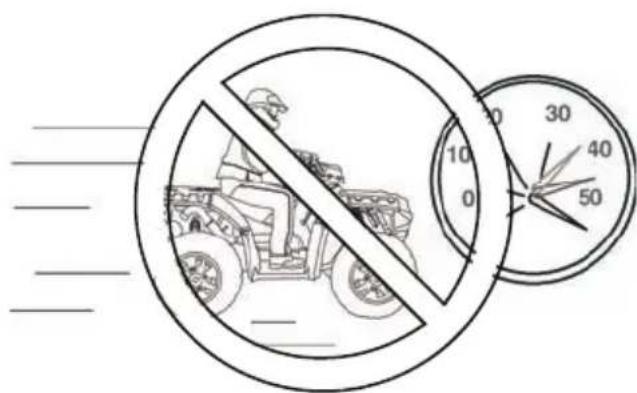 POLARIS Sportsman 1000 XP MD (2017) - Conduite à des vitesses excessives - 1
