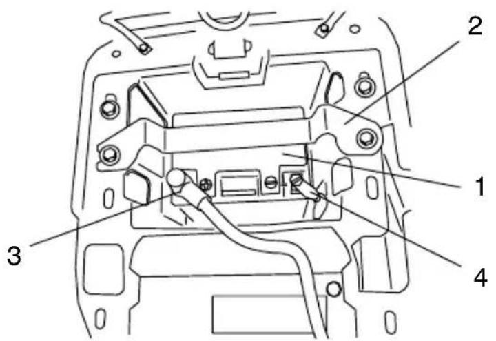POLARIS ATP 330 4x4 (2005) - Installation de la batterie - 1
