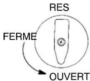 RES FERME OUVERT