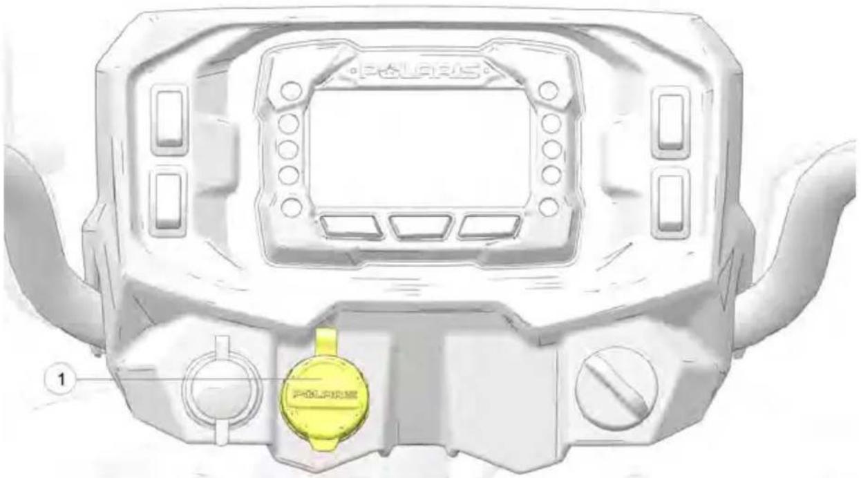POLARIS Sportsman 570 EPS (2021) - ENTREPOSAGE DE LA BATTERIE - 1