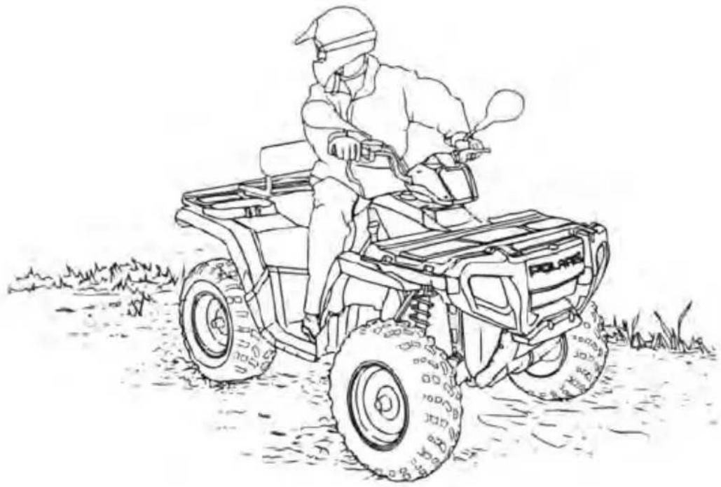 POLARIS Sportsman 570 EPS (2021) - CONDUITE EN MARCHE ARRIÈRE - 1