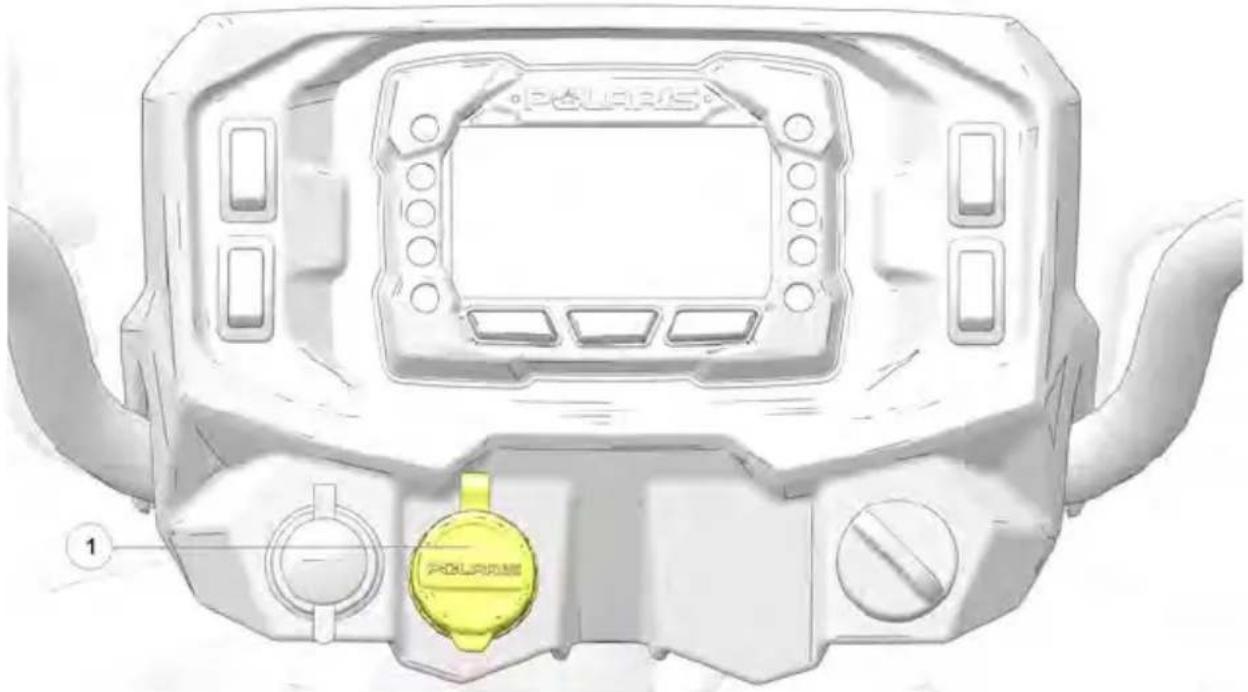 POLARIS Sportsman 570 EPS (2021) - BORNE DE CHARGE DE LA BATTERIE - 1