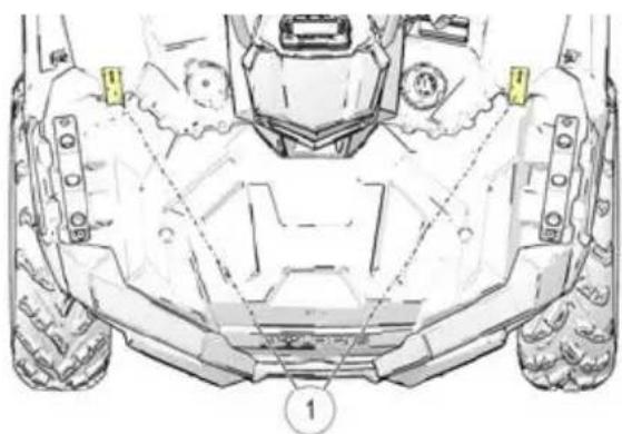 POLARIS Sportsman Touring 850 SP (2019) - Porte-bagages avant - 1