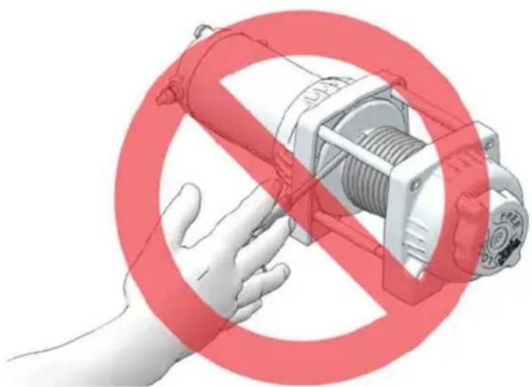 POLARIS Sportsman Touring 850 SP (2019) - Mesures de sécurité relatives au TREUIL - 1