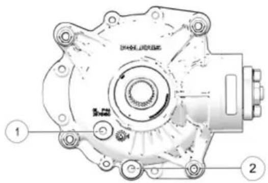 POLARIS Sportsman Touring 850 SP (2019) - Vérification de l'huile - 1