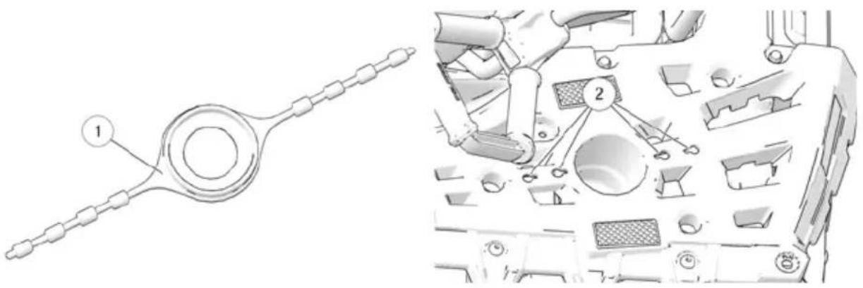 POLARIS Sportsman Touring 850 SP (2019) - Porte-gobelets - 1