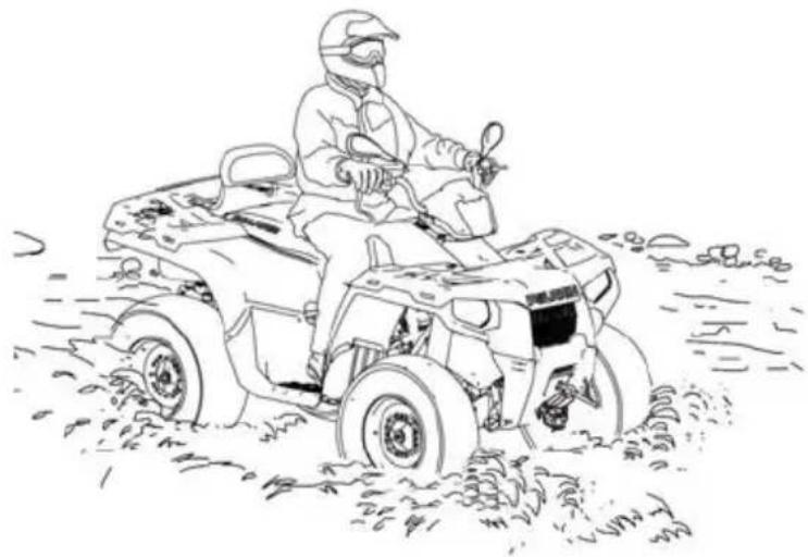 POLARIS Sportsman 570 SP (2019) - CONDUITE DANS L'EAU - 1