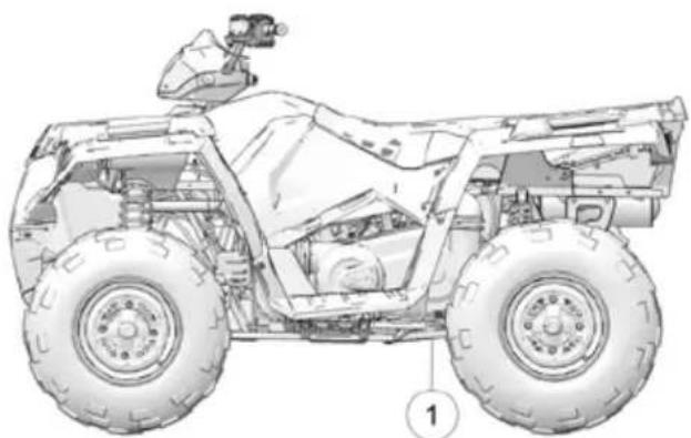 POLARIS Sportsman 450 HO Utility (2019) - REMARQUE - 1