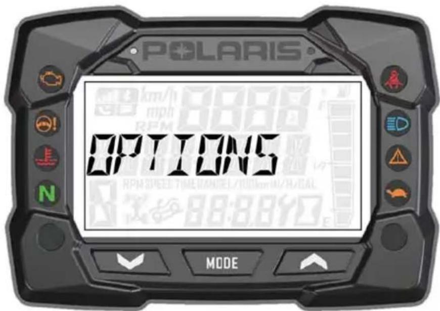 POLARIS Ace 570 SP (2018) - MENU D'OPTIONS - 1