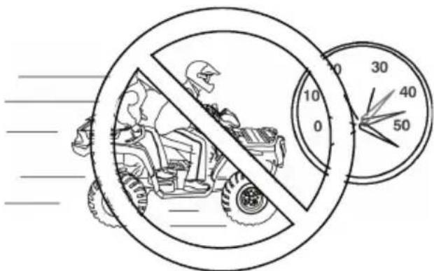 POLARIS Sportsman 570 SP (2017) - Conduite à des vitesses excessives - 1