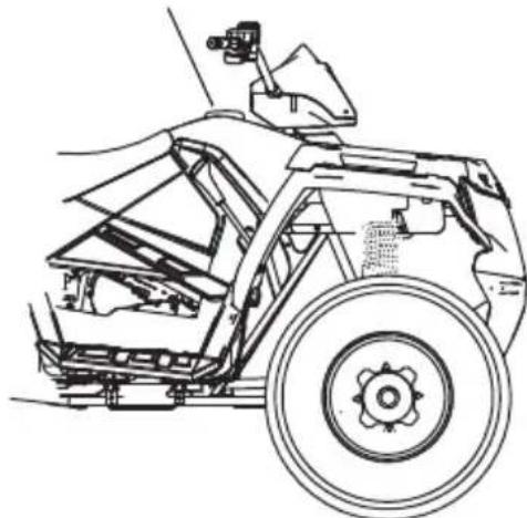 POLARIS Sportsman 570 SP (2017) - Bouchon du réservoir de carburant - 1