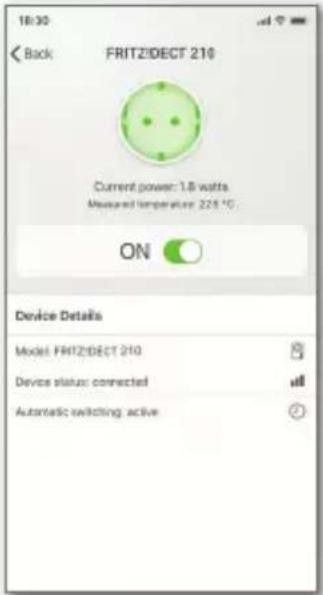AVM FRITZ!DECT 210 - Commutazione con FRITZ!App Smart Home - 3
