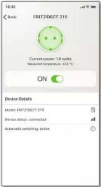 AVM FRITZ!DECT 210 - Schakelen met FRITZ!App Smart Home - 3