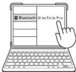 LOGITECH Slim Folio Pro - Le témoin ne clignote pas? - 4