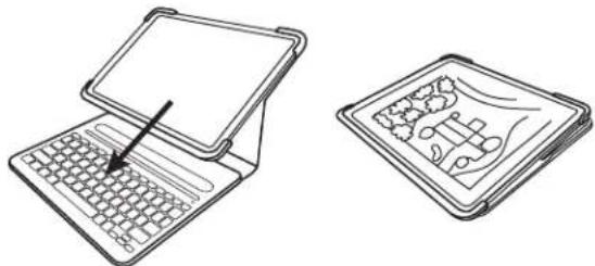 LOGITECH Slim Folio Pro - Mode Croquis - 1