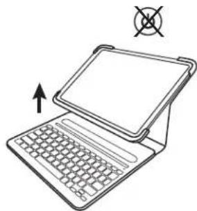 LOGITECH Slim Folio Pro - SETTING UP THE CASE - 4