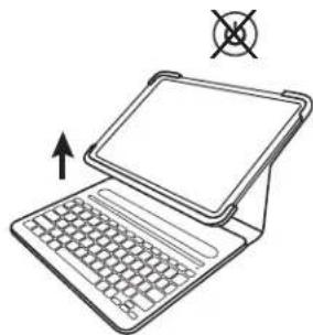 LOGITECH Slim Folio Pro - MISE SOUS TENSION DU CLAVIER - 2