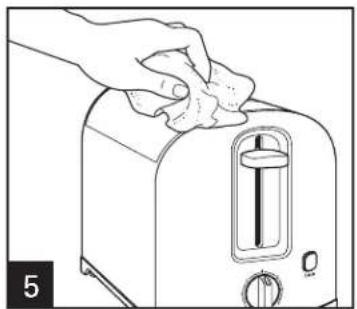 PROCTOR SILEX 22632PS - WARNING Electrical Shock Hazard. - 5