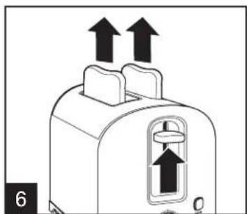 PROCTOR SILEX 22632PS - How to Use Your Toaster - 6