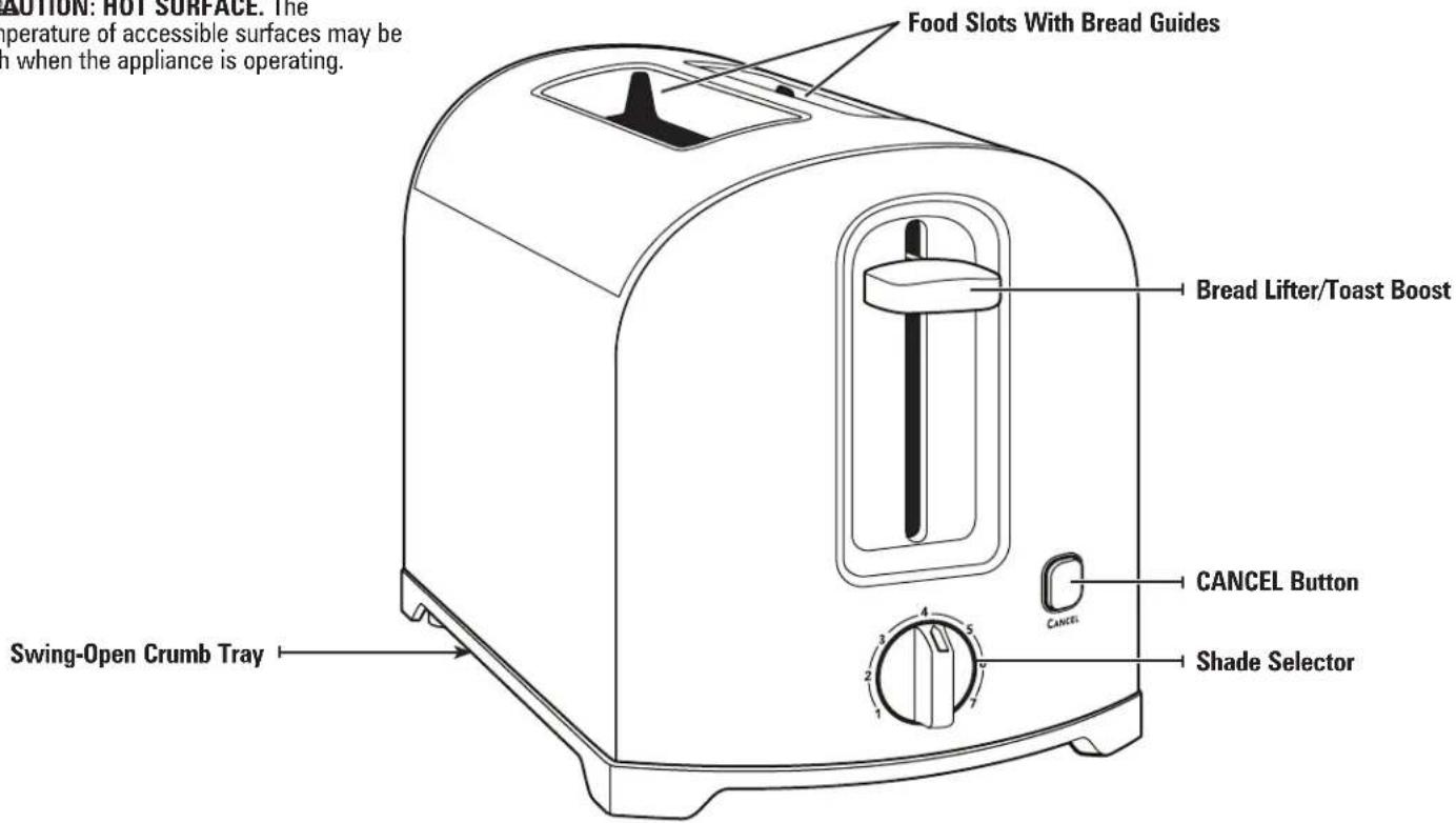 PROCTOR SILEX 22632PS - Parts and Features - 2