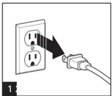 PROCTOR SILEX 22632PS - WARNING Electrical Shock Hazard. - 1