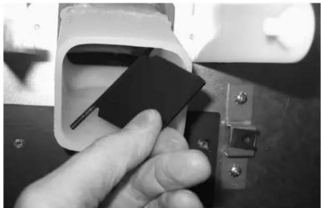 Manitowoc D570 - Assembly RE-INSTALLING THE PADDLE WHEEL GUARD - 1
