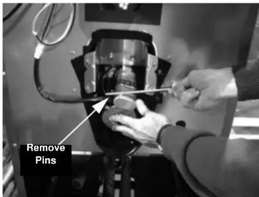 Manitowoc SPA310 - Removal of the Gearmotor - 4