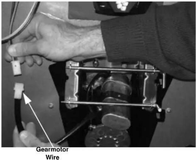 Manitowoc SPA310 - Removal of the Gearmotor - 2