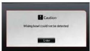 CaterChef 450100 - Le bol melangeur n'a pas ete detected - 1