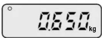 CAS 859315 - Mode pesage simple - 1