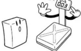 CAS 859435 - Make sure to plug your scale into the proper power outlet. For maximum performance, plug into a power outlet 30 minutes before the usage for warm up. - 1