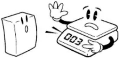 CAS 859320 - Assurez-vous de brancher votre balance dans une prise de courant adaptée. Pour des résultats optimaux, branchez-la 30 minutes avant de l'utiliser. - 1