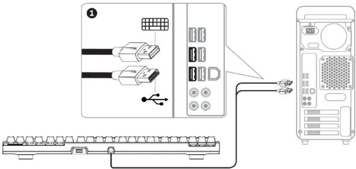 KINGSTON Hyperx Alloy Elite - HyperX NGenuity ヨフウア： - 1