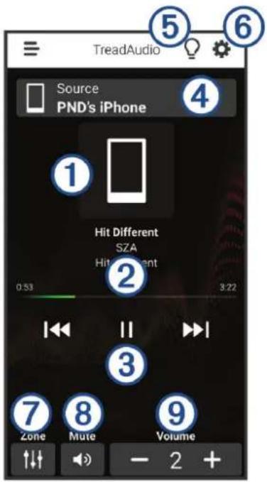 GARMIN Tread Audio System - Application Tread - 1