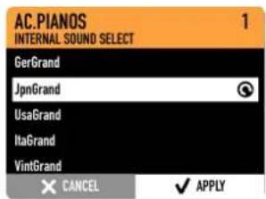 Studiologic Numa X Piano GT - Principe 1 : couleur et sélection - 3